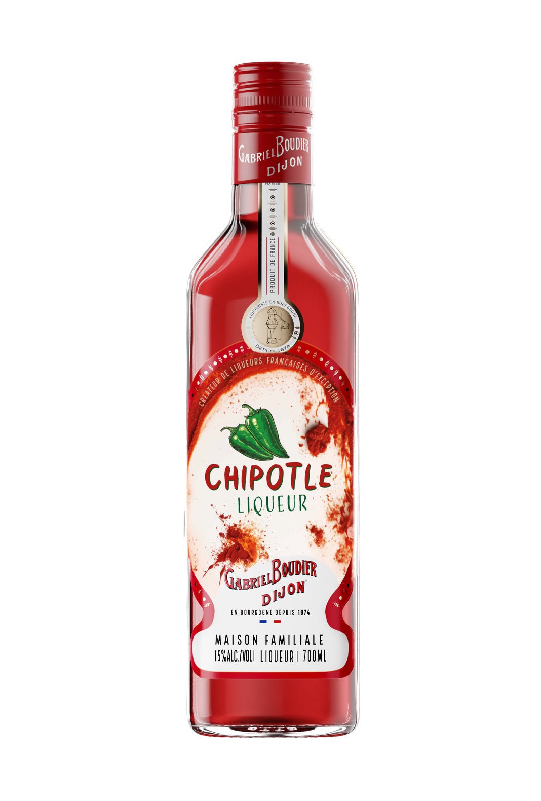 Gabriel Boudier Liqueur De Chipotle (Chilli) 15% 700ml - Liqueurs - Liquor Wine Cave