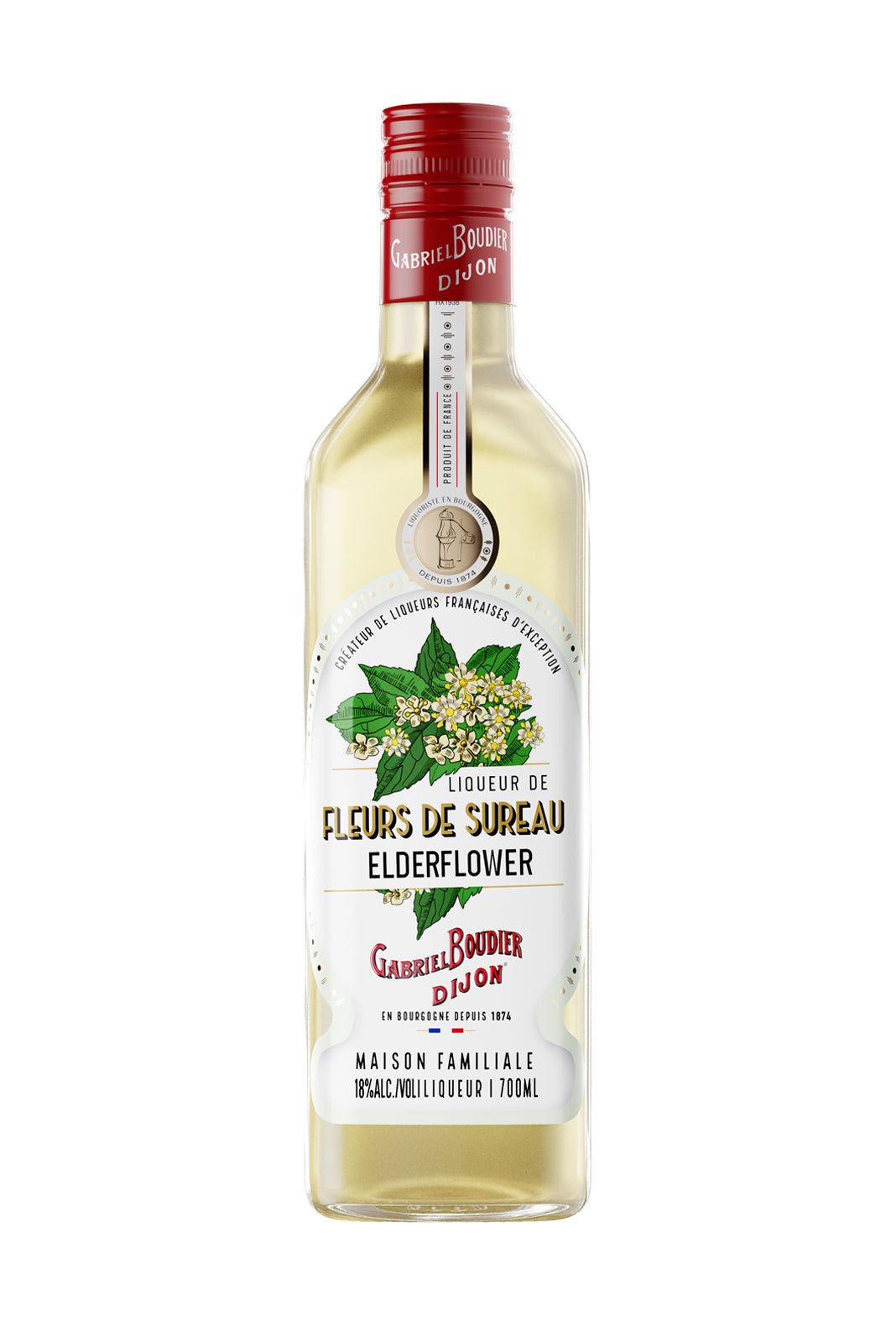Gabriel Boudier Fleur de Sureau (Elderflower) Liqueur 18% 700ml - Liqueurs - Liquor Wine Cave