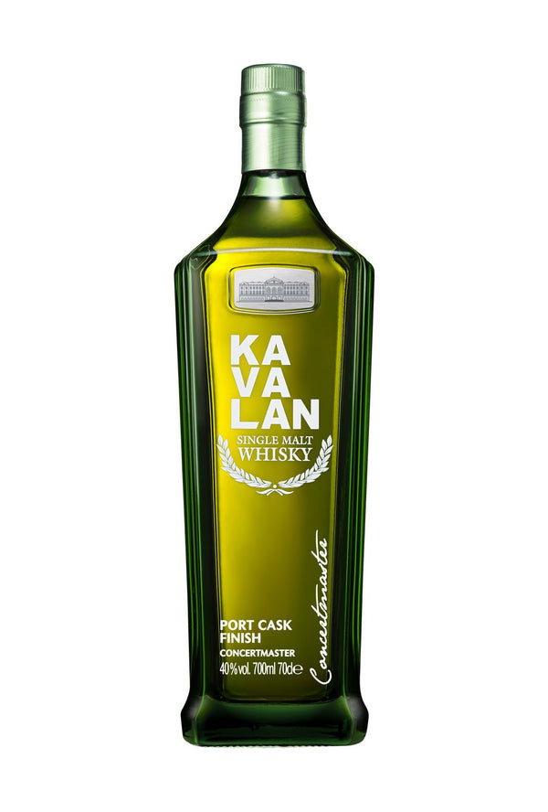 Kavalan Concertmaster Port Cask Finish Single Malt Taiwanese Whisky 40% 700ml - Whisky - Liquor Wine Cave