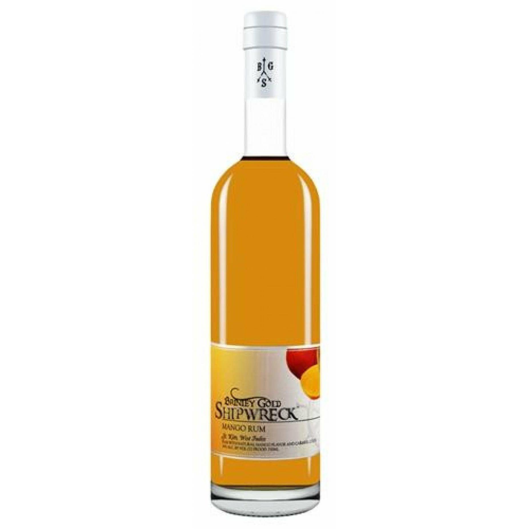 Shipwreck Mango Rum bottle