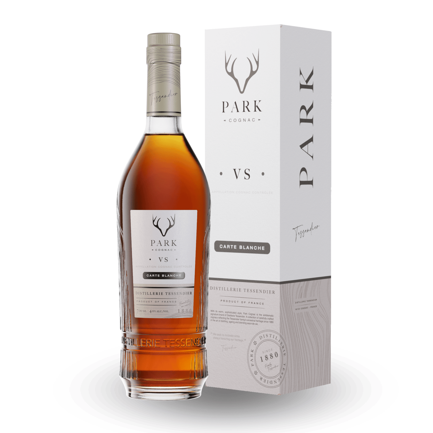 PARK Cognac VS Carte Blanche 40% 700ML - Cognac - Liquor Wine Cave