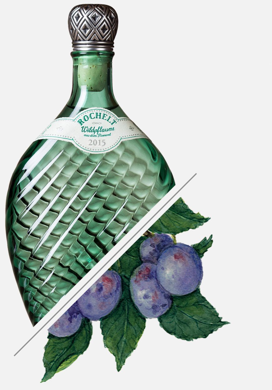 Rochelt Wild Plum from Piedmont vintage 2015 50% 350ML - Eau de Vie - Liquor Wine Cave
