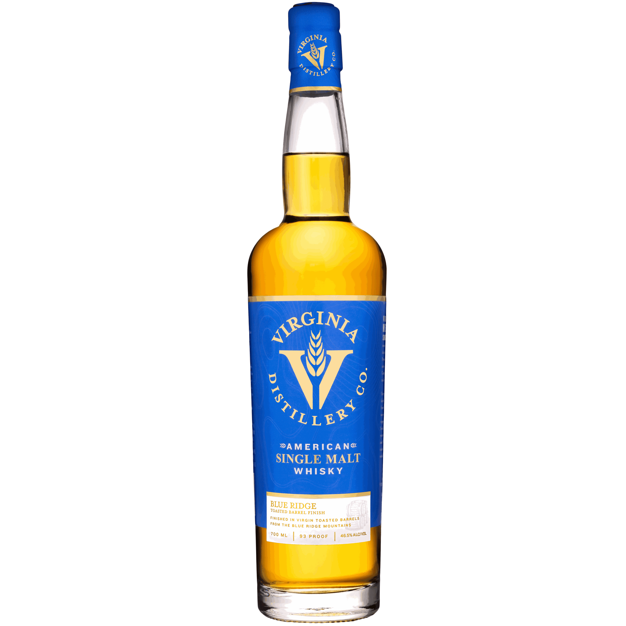 Virginia Distillery Single Malt Blue Ridge Whisky - American Whiskey - Liquor Wine Cave