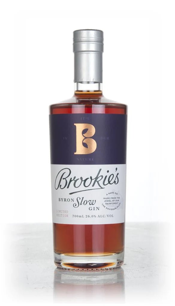 Brookies Slow Gin 700ml           - Gin - Liquor Wine Cave