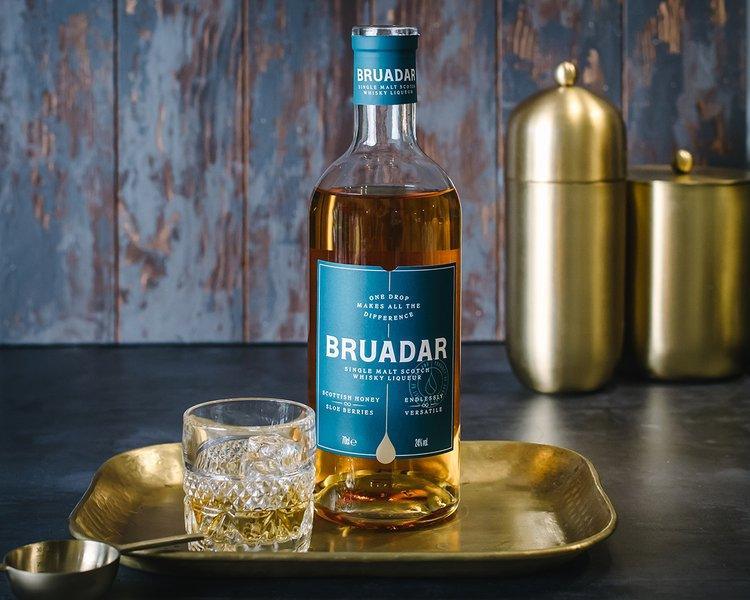 Bruadar Single Malt Scotch Whisky Liqueur 700mL bottle, Scotland