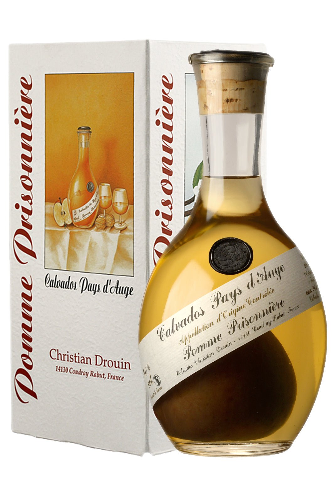 Christian Drouin Pomme Prisonniere 40% 1L