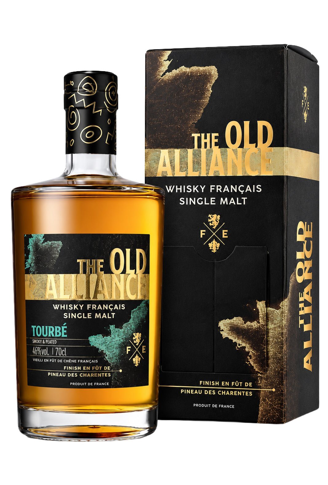 Mery Melrose Whisky Old Alliance Tourbe 46% 700ml - Whisky - Liquor Wine Cave