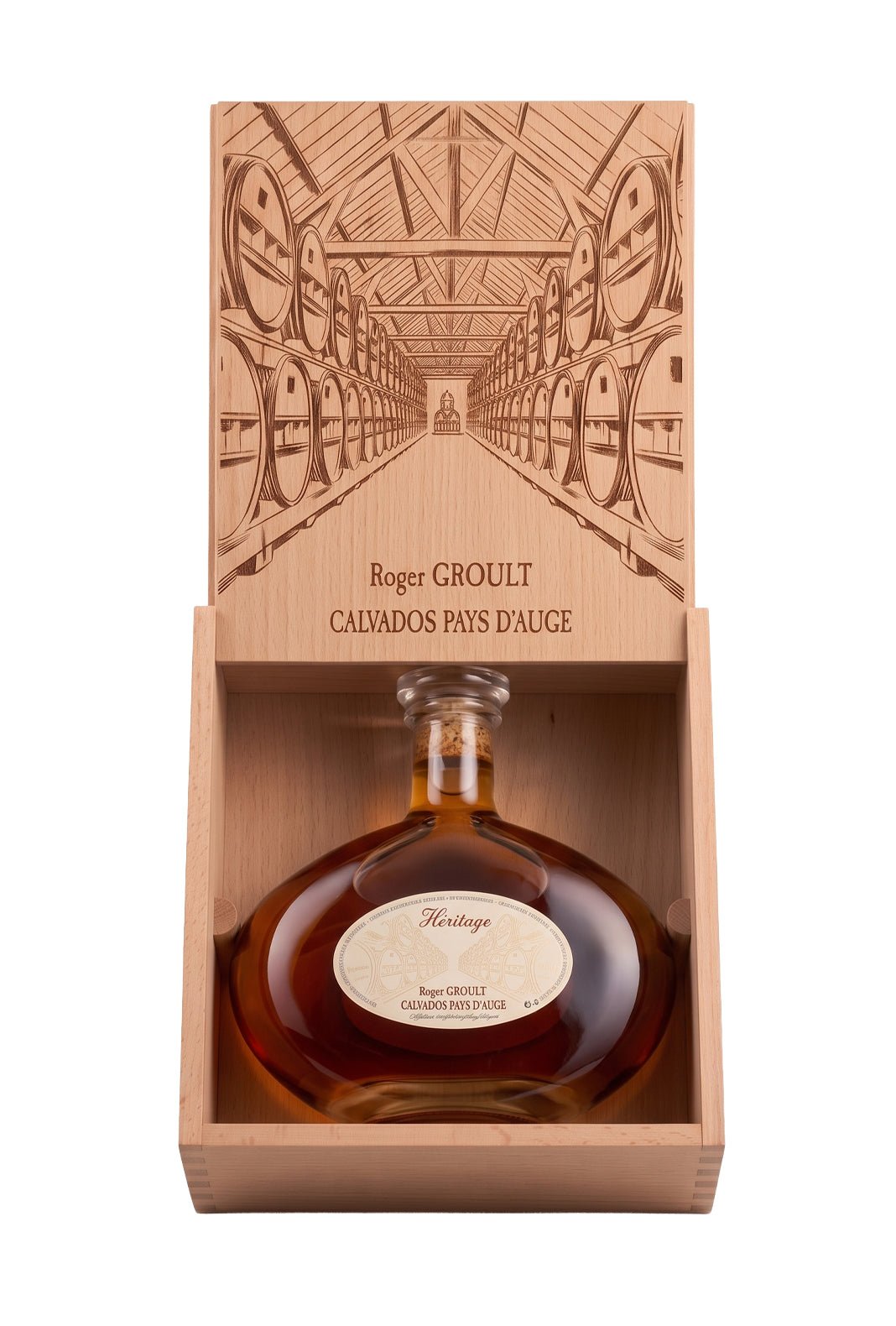 Roger Groult Calvados Heritage Pays d'Auge 41% 700ml - Calvados : Pays d'Auge - Liquor Wine Cave