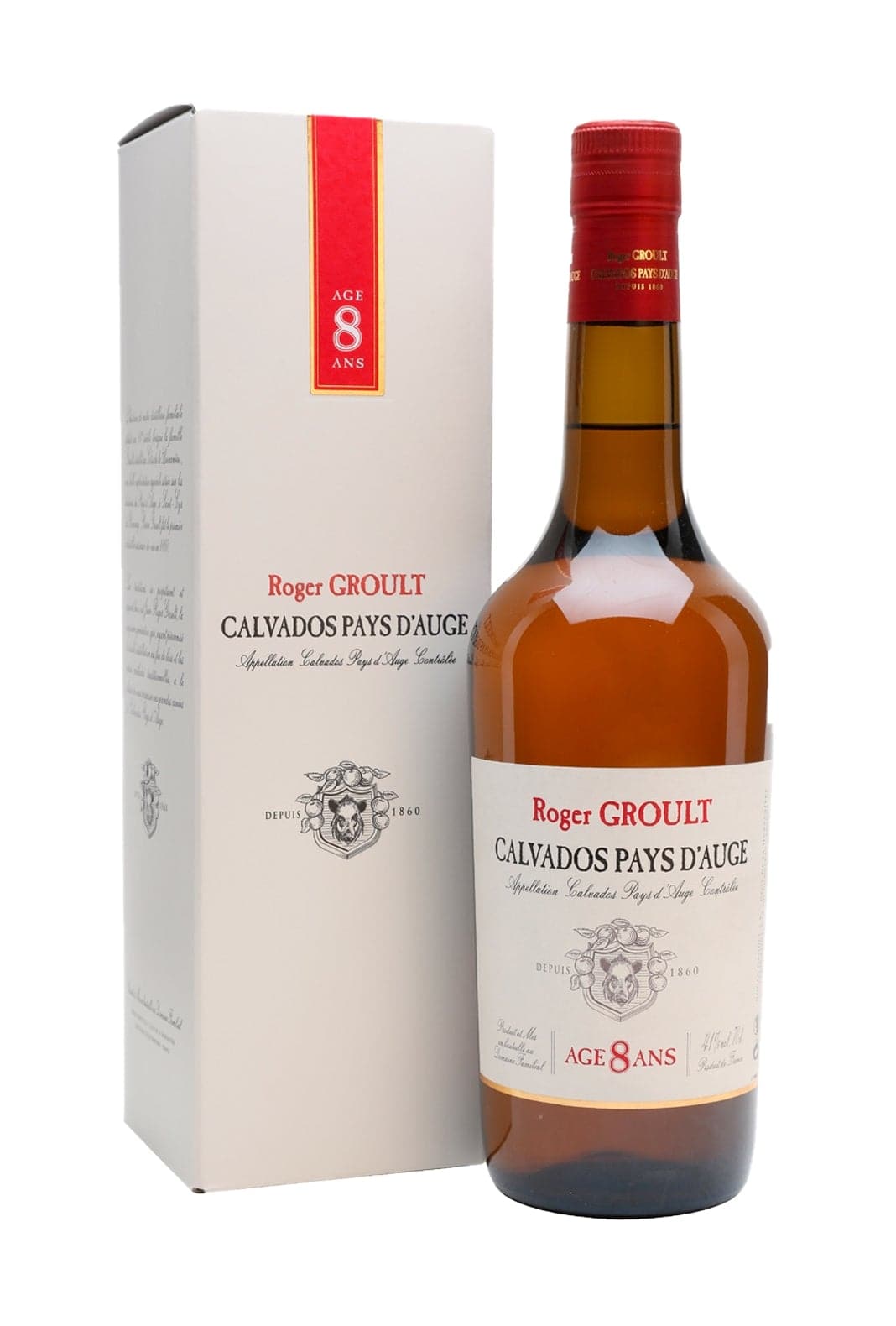 Roger Groult Calvados Pays D'Auge 8 years 41% 700ml