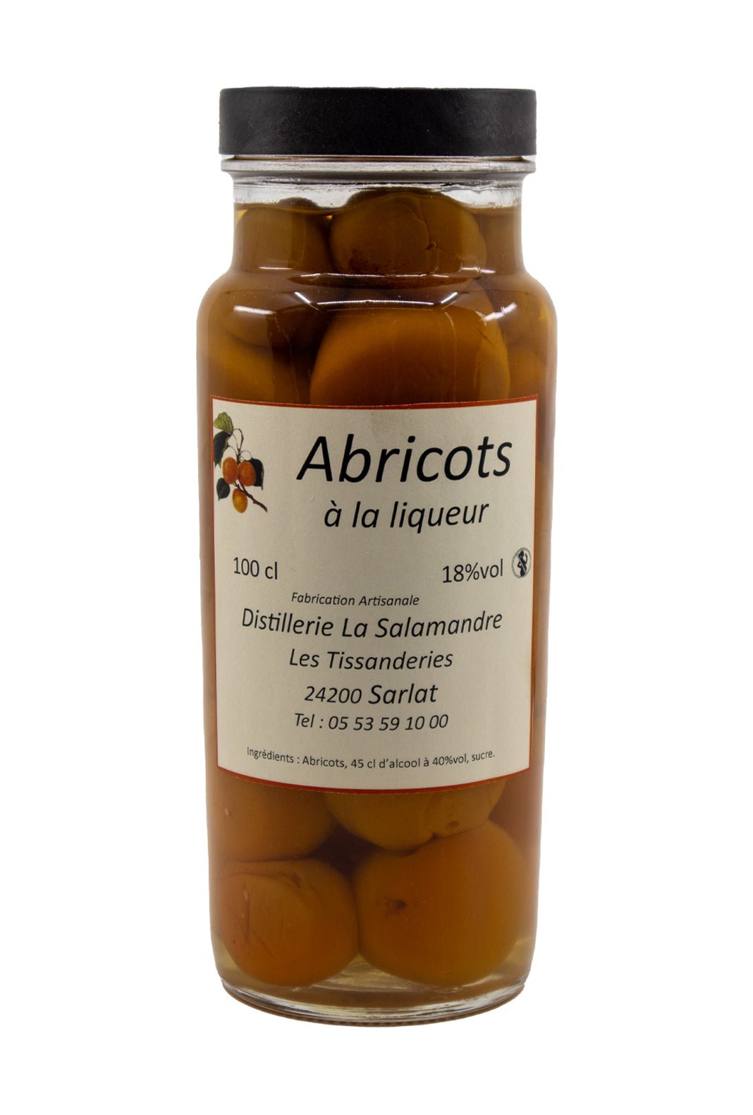 Salamandre Abricots a la Liqueur (Apricots in Liqueur) 18% 1000ml