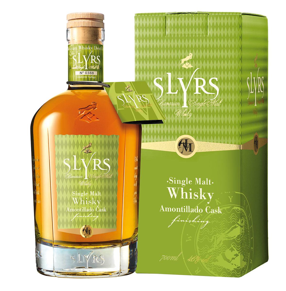 Slyrs Single Malt Whisky Amontillado Cask Finish bottle, Germany