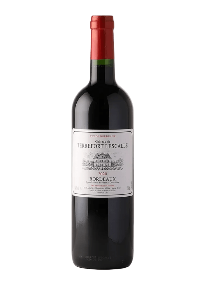 Château de Terrefort Lescalle Bordeaux 2023 - Wine France Red - Liquor Wine Cave