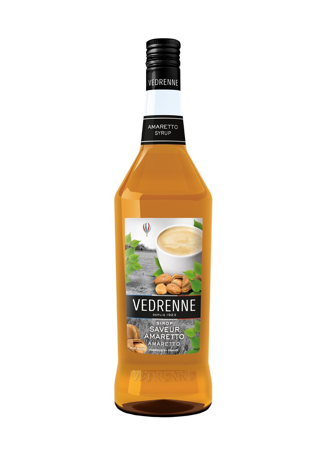 Vedrenne Amaretto Syrup 0% 1000ml - Cordial - Liquor Wine Cave