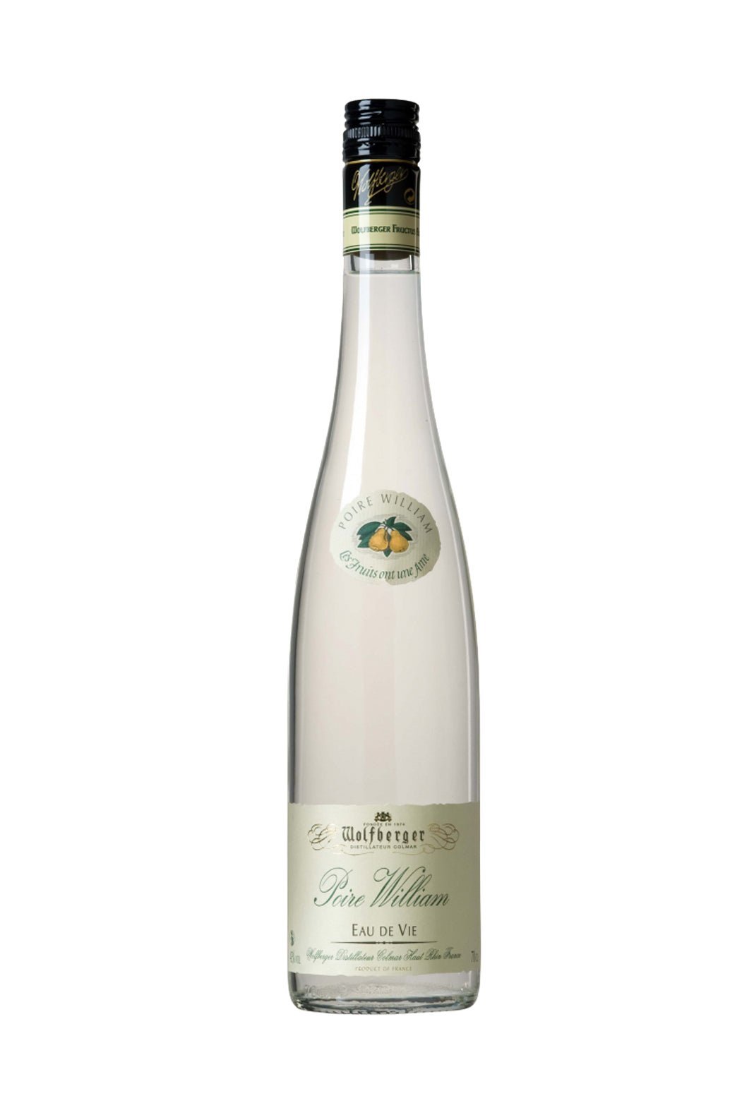 Wolfberger Eau-de-Vie Poire William (Williams Pear) 45% 700ml - Eau de Vie - Liquor Wine Cave