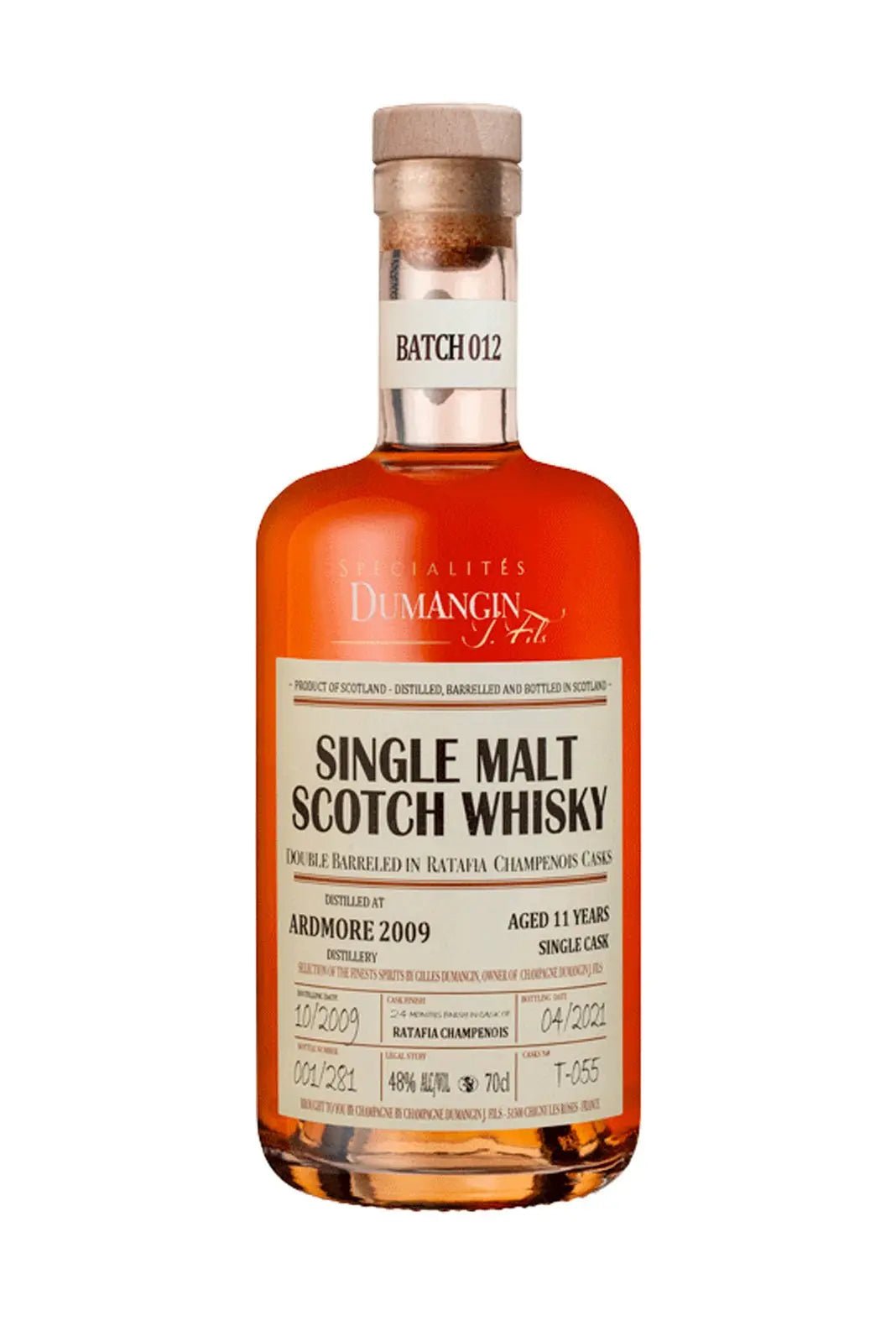 Batch 012 Ardmore (Scotland) 2009 Single Malt Whisky 48% 700ml - Whisky - Liquor Wine Cave