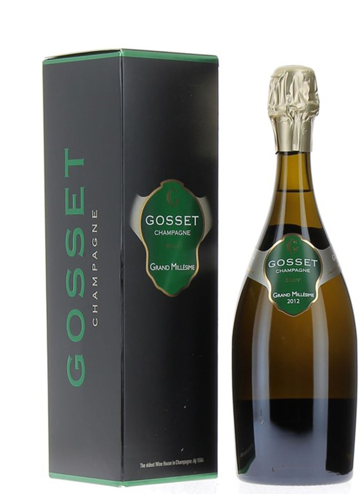 Gosset 'Grand Millesime' Brut 2015 bottle, France