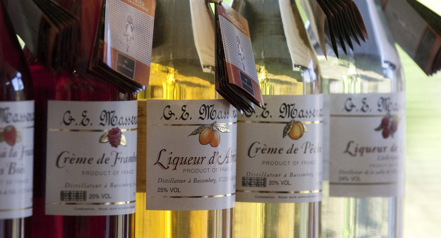 Fruit Liqueurs - Liquor Wine Cave