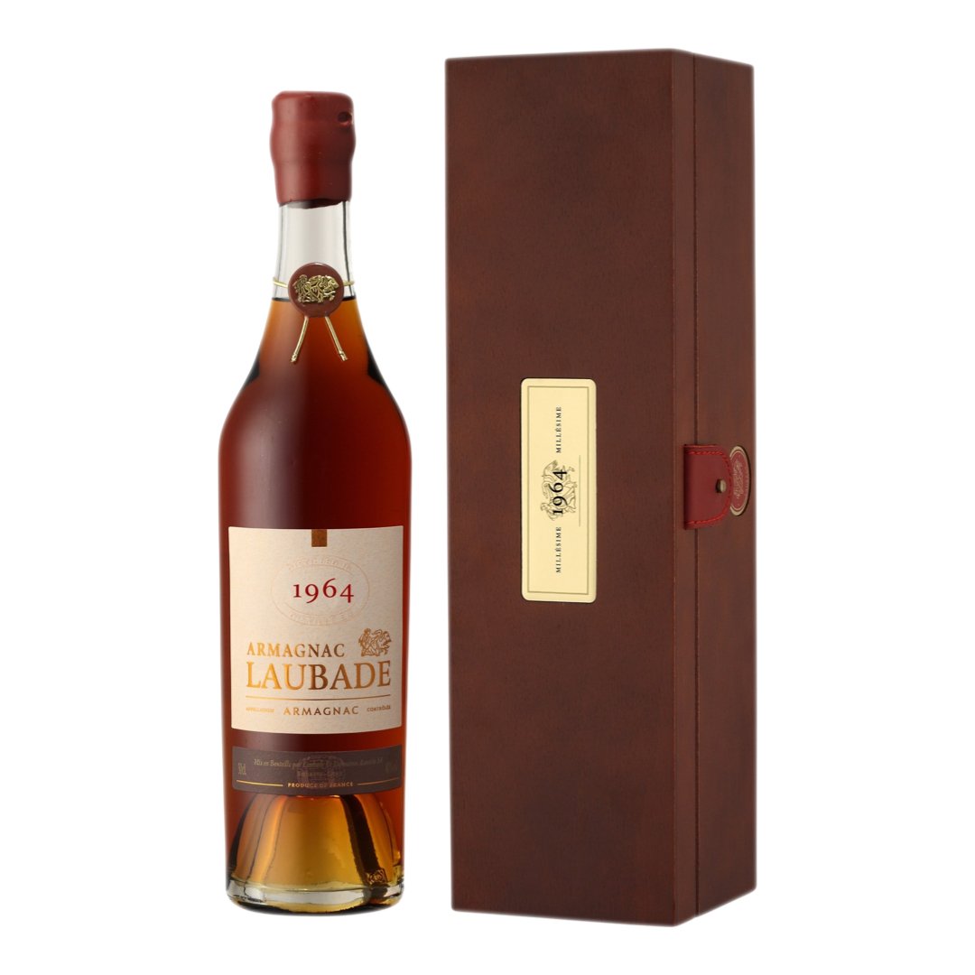 Chateau de Laubade Vintage 1965 Bas Armagnac 40% 500ml - Armagnac - Liquor Wine Cave