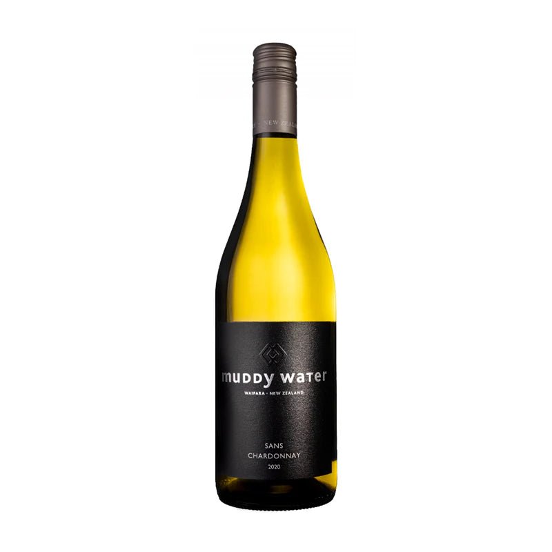 Muddy Water Sans Chard 2020 - No Added Preservative Case of 12 - NZ white wine - Liquor Wine Cave