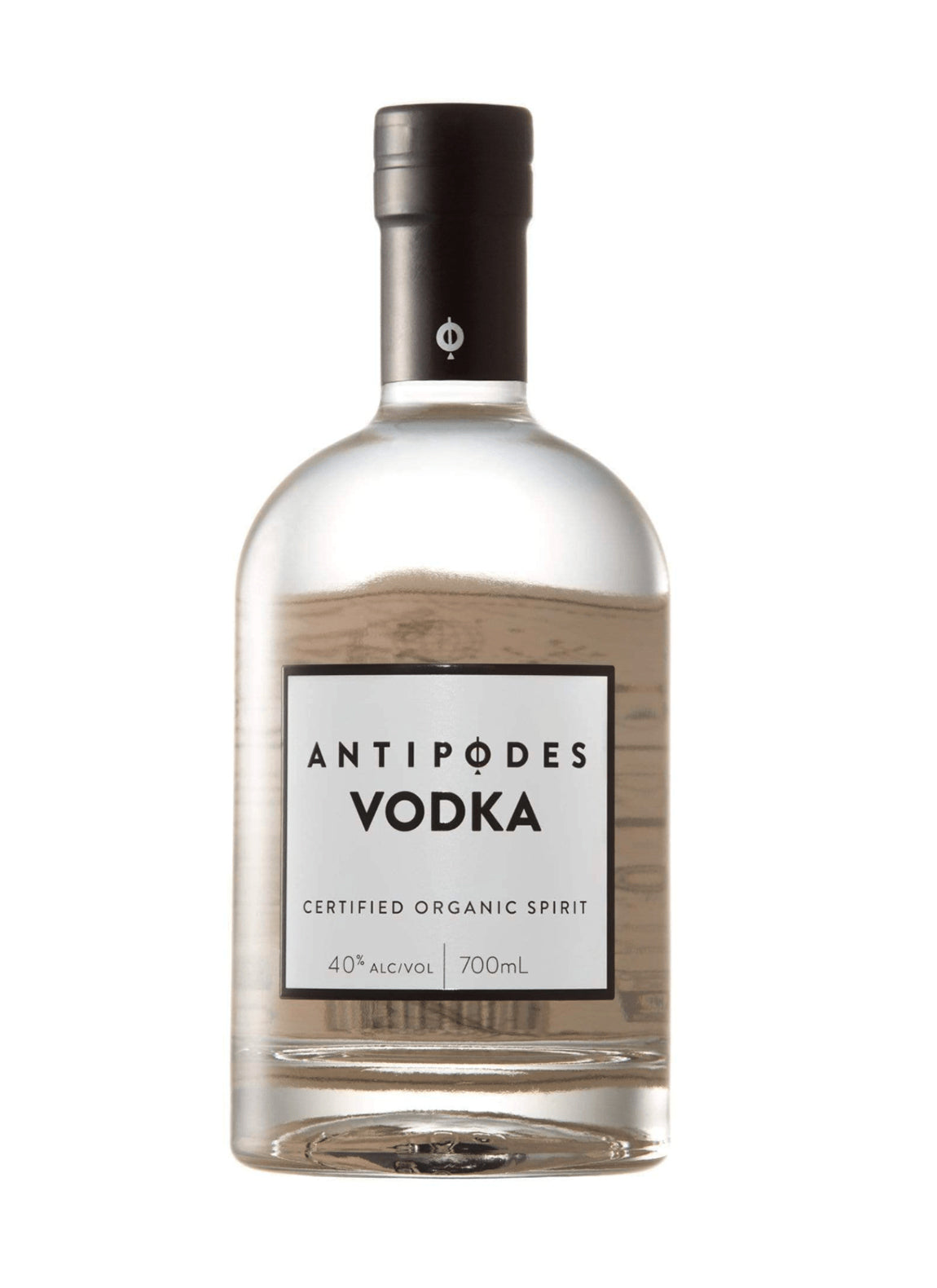 Antipodes Organic Vodka 40% bottle, Australia
