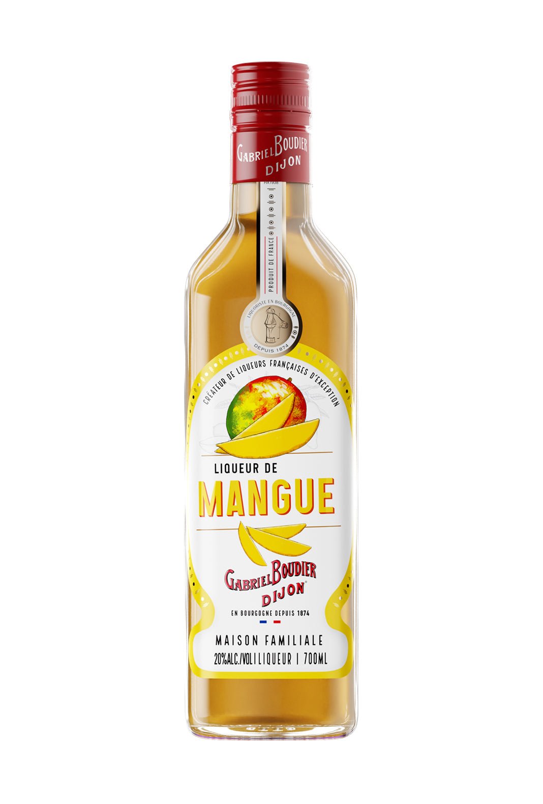 Gabriel Boudier Liqueur De Mangue (Mango) Liqueur 20% 700ml - Liqueurs - Liquor Wine Cave