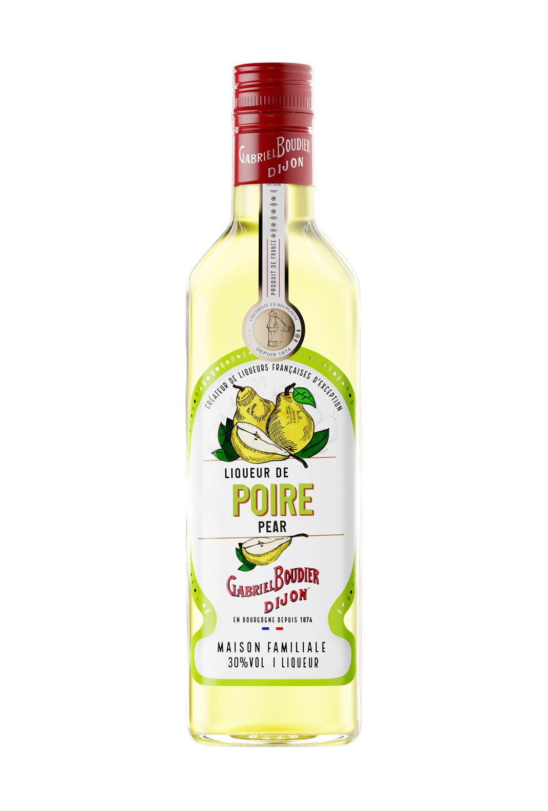 Gabriel Boudier Liqueur De Poire (Pear) Liqueur 30% 700ml - Liqueurs - Liquor Wine Cave