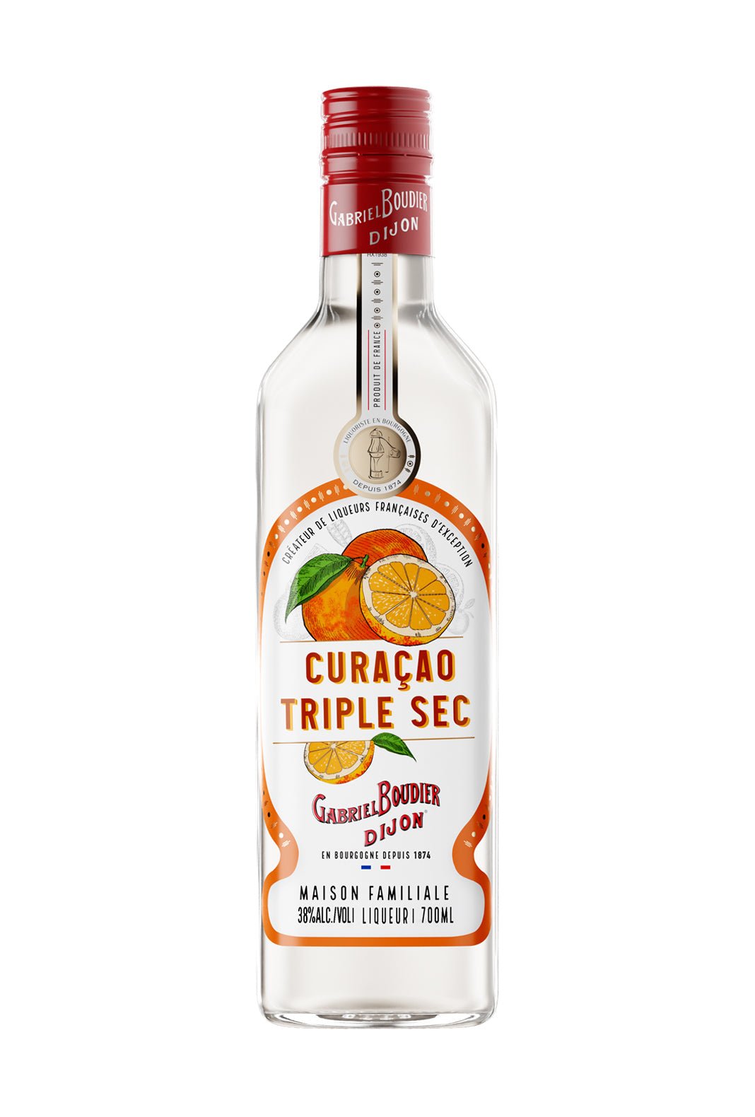 Gabriel Boudier Curacao (Triple Sec) Liqueur 38% - Liqueurs - Liquor Wine Cave