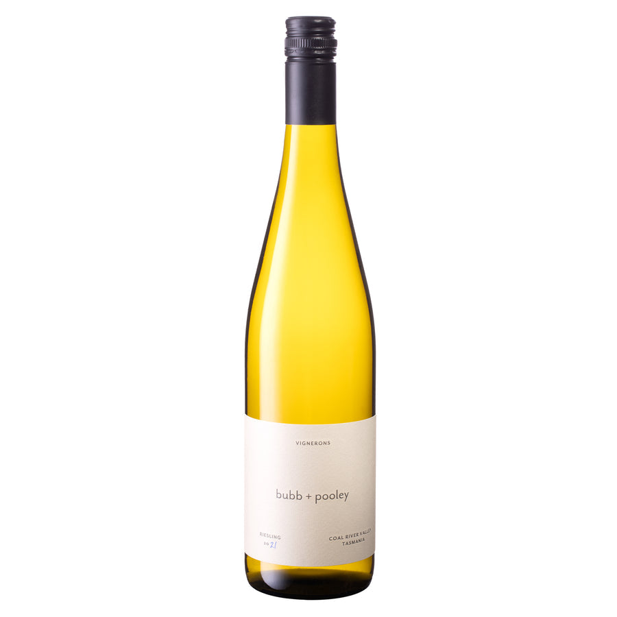 bubb+pooley Riesling 2024 bottle, Australia