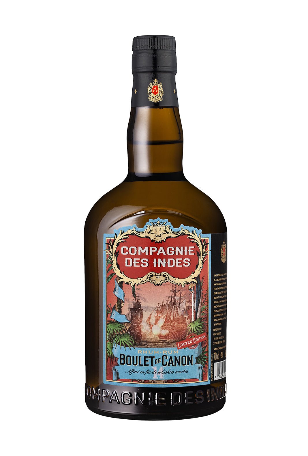 Compagnie des Indes Boulet de Canon Rum No.14 46% 700ml - Rum - Liquor Wine Cave