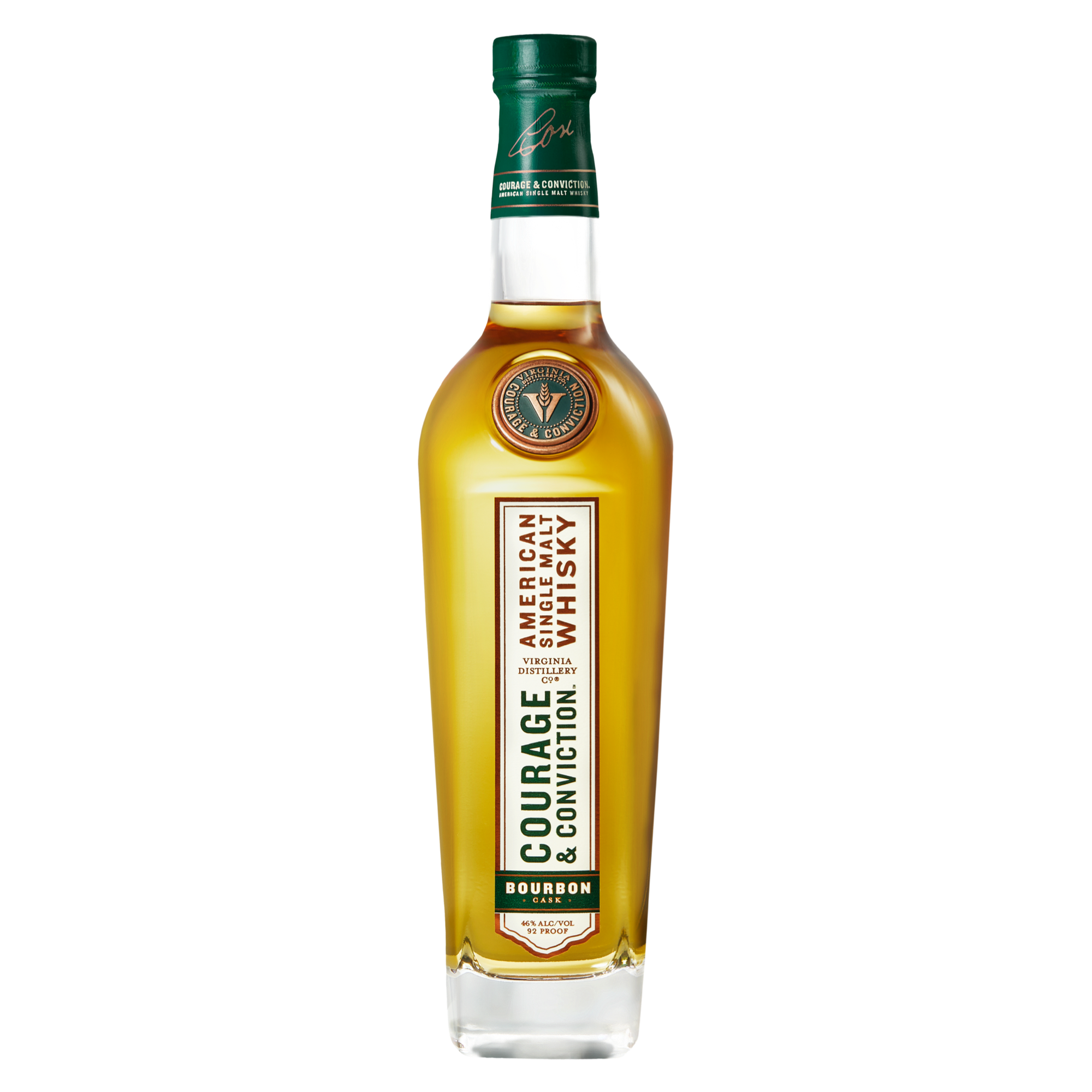 Courage & Conviction Single Malt Whiskey Bourbon Cask - Whiskey - Liquor Wine Cave