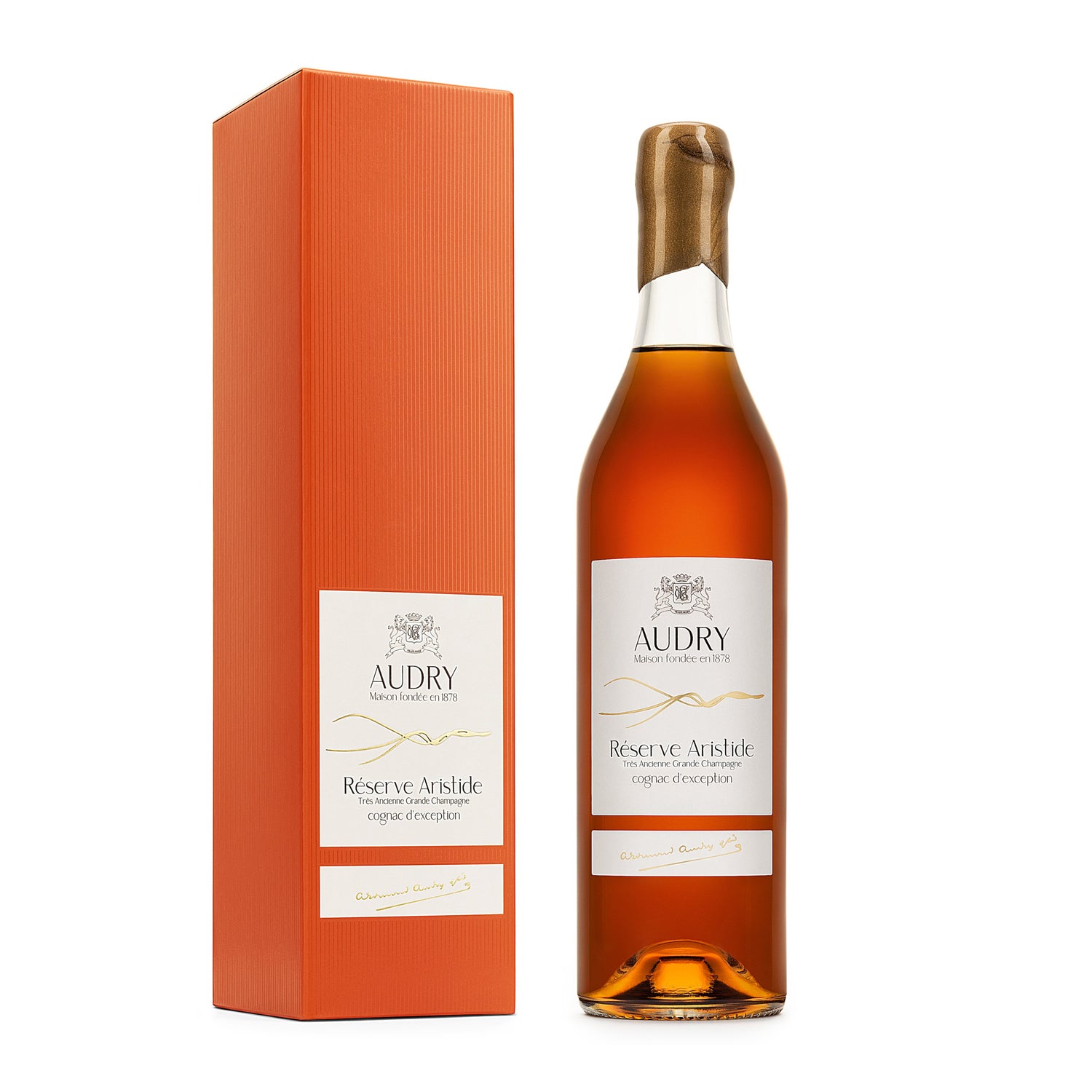 Maison Audry Cognac Grande Champagne RESERVE ARISTIDE 50y+ 50% 700ml - Cognac - Liquor Wine Cave