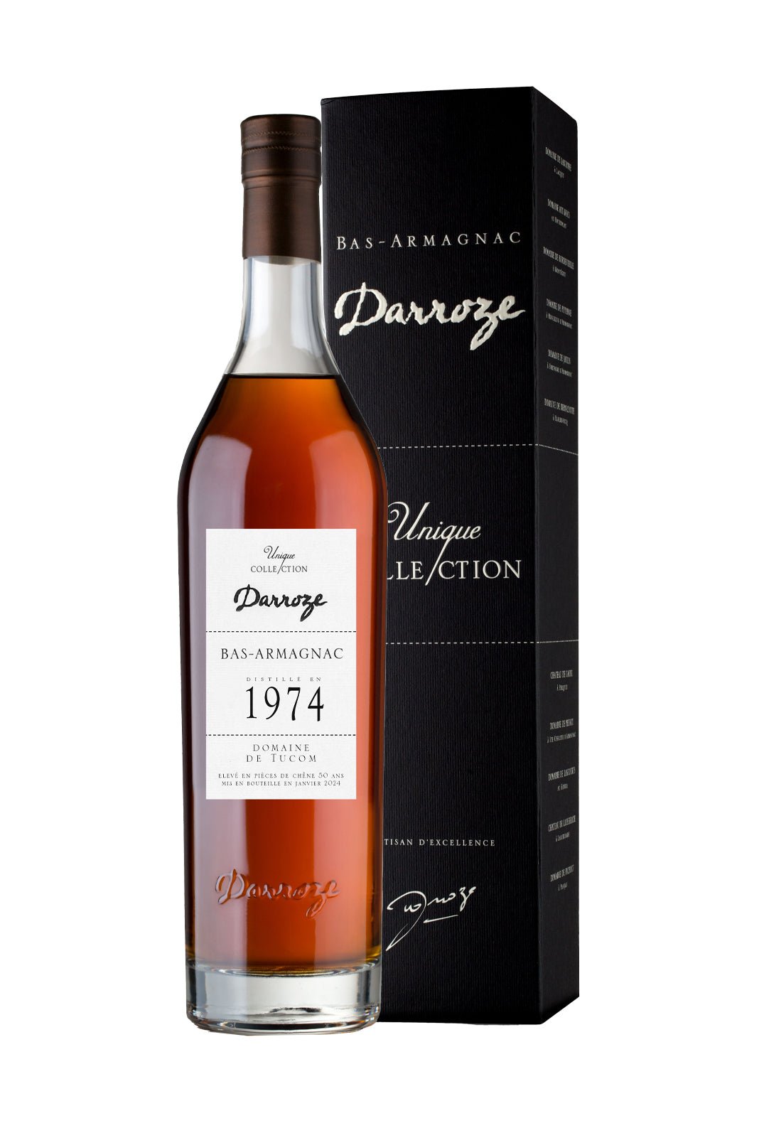 Darroze 1974 Tucom Grand Bas Armagnac 46% 700ml - Armagnac - Liquor Wine Cave