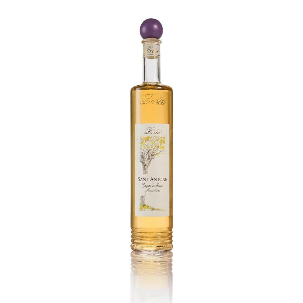 BERTA Sant'Antone Mosc Grappa bottle, Italy