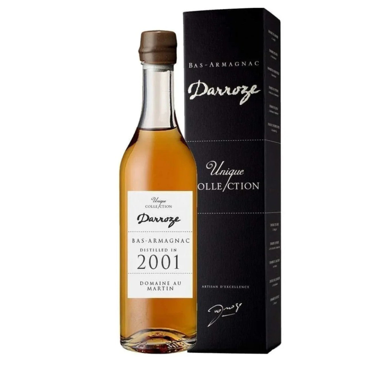 Darroze 2001 Mertin Grand Bas Armagnac 49% 200ML - armagnac - Liquor Wine Cave