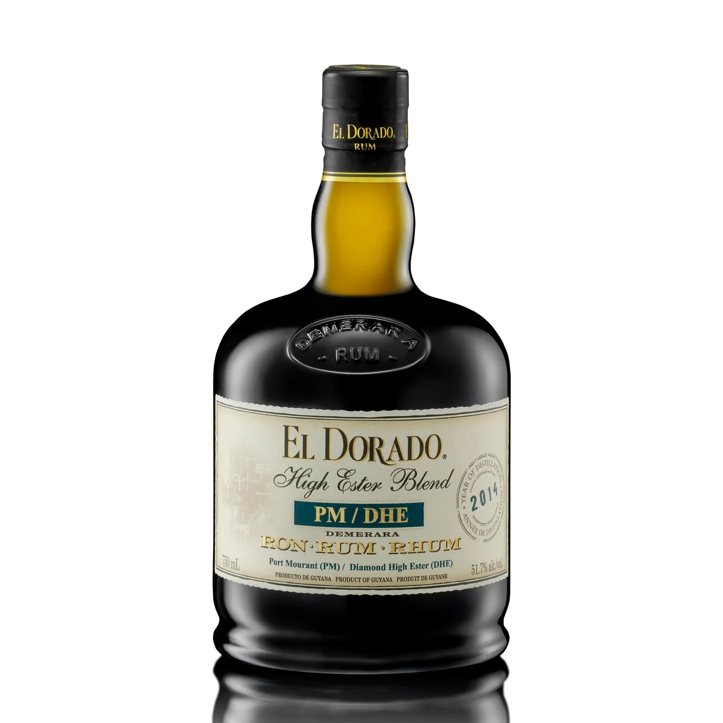 El Dorado High Ester Blend PM/DHE 2014 Vintage 51.7% 700ml - rum - Liquor Wine Cave