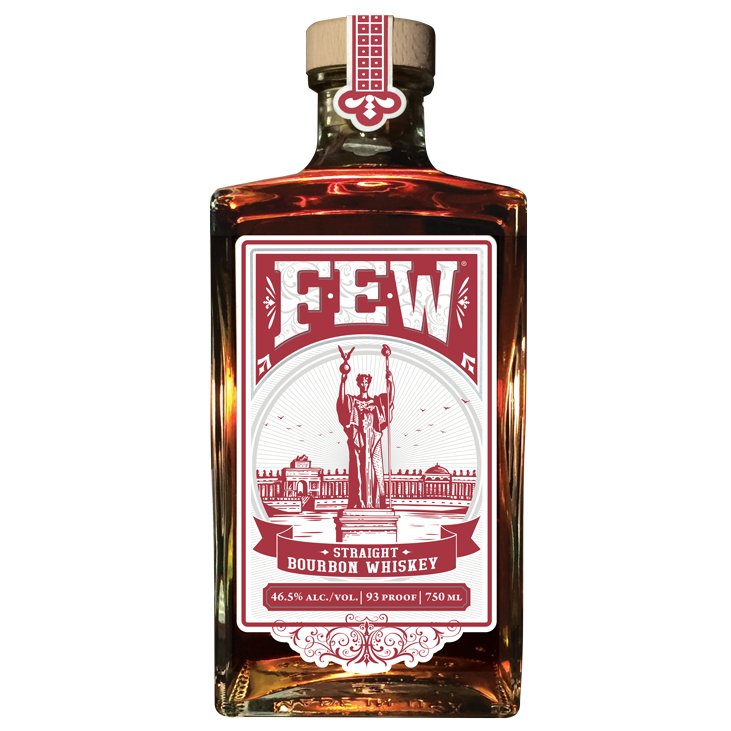 FEW Straight Bourbon Whiskey 46.5% 700ML - Whiskey - Liquor Wine Cave