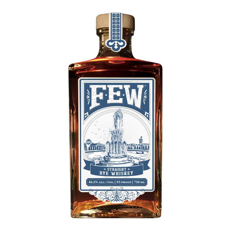 FEW Straight Rye Whiskey 46.5% 700ML - Whiskey - Liquor Wine Cave