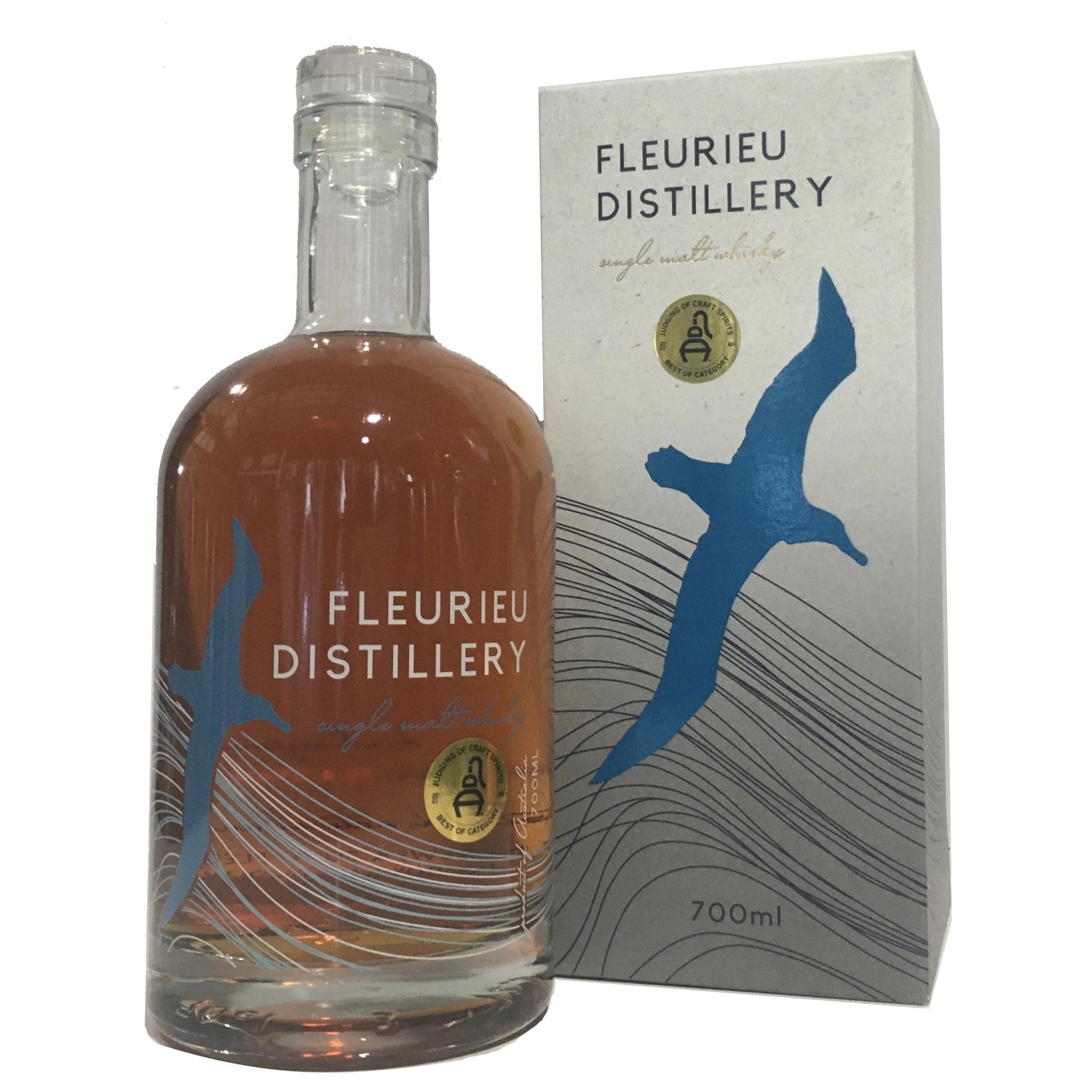 Fleurieu Distillery Albatross Single Malt Whisky 46% 700ML Bottle - South Australia - Liquor Wine Cave