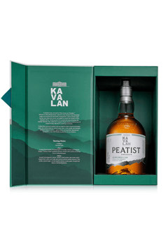 Kavalan Peatist Ex-Bourbon Cask Whisky 50% 700ml - Whisky - Liquor Wine Cave