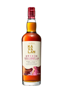 Kavalan Triple Sherry Cask Single Malt Taiwanese Whisky 40% 700ml - Whisky - Liquor Wine Cave