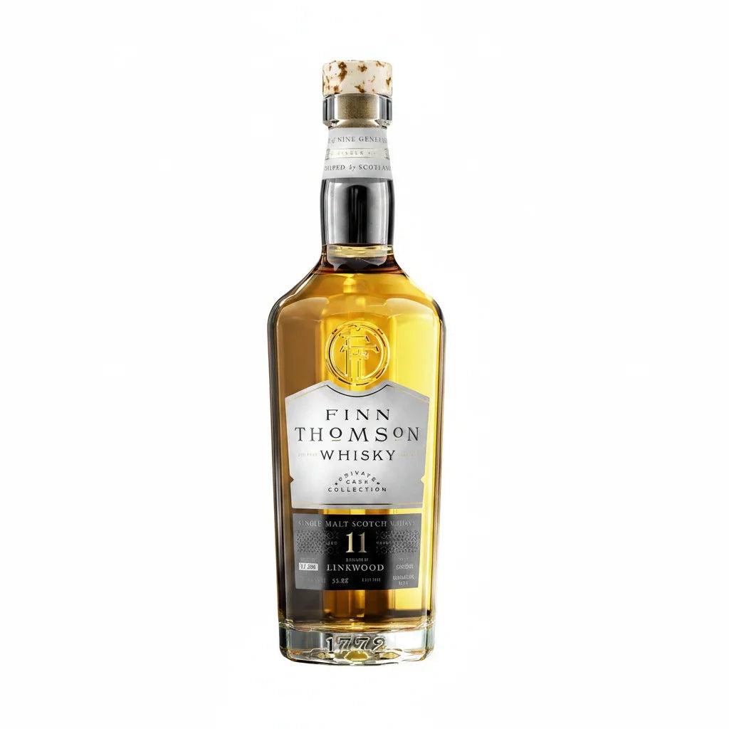 Finn Thomson Whisky Linkwood 2014 11 Year Old Jamaican rum cask finish 700ml bottle