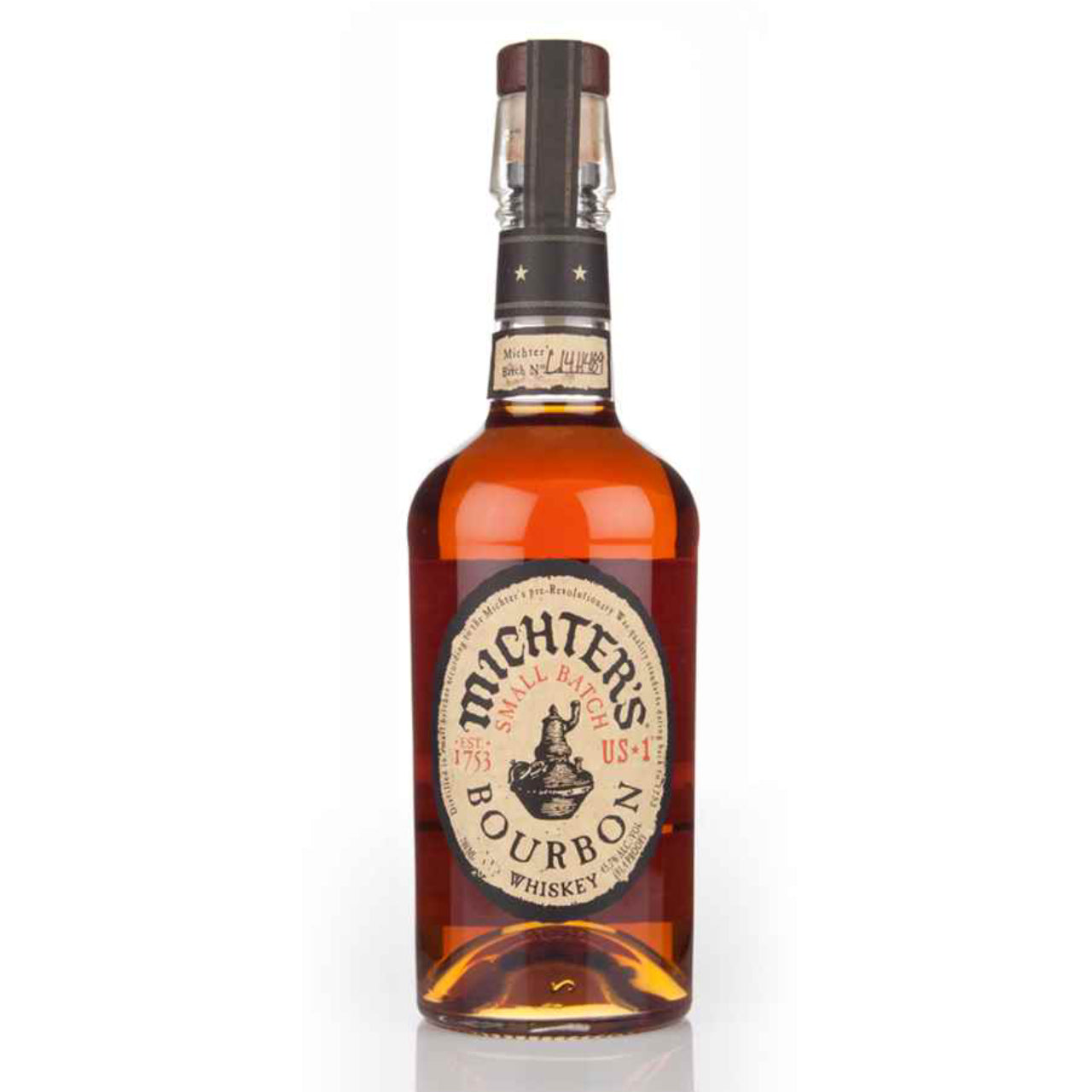 Michter's US 1 Bourbon Whiskey bottle, United States