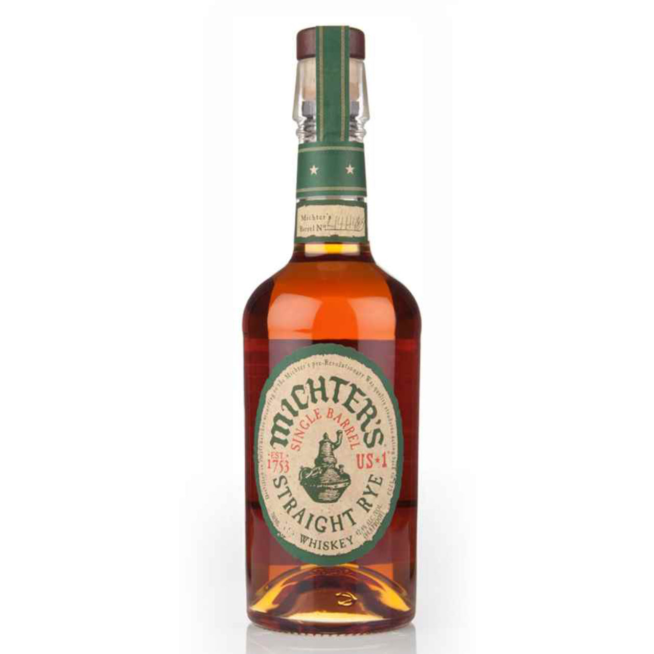 Michter's US 1 Rye Whiskey bottle, United States