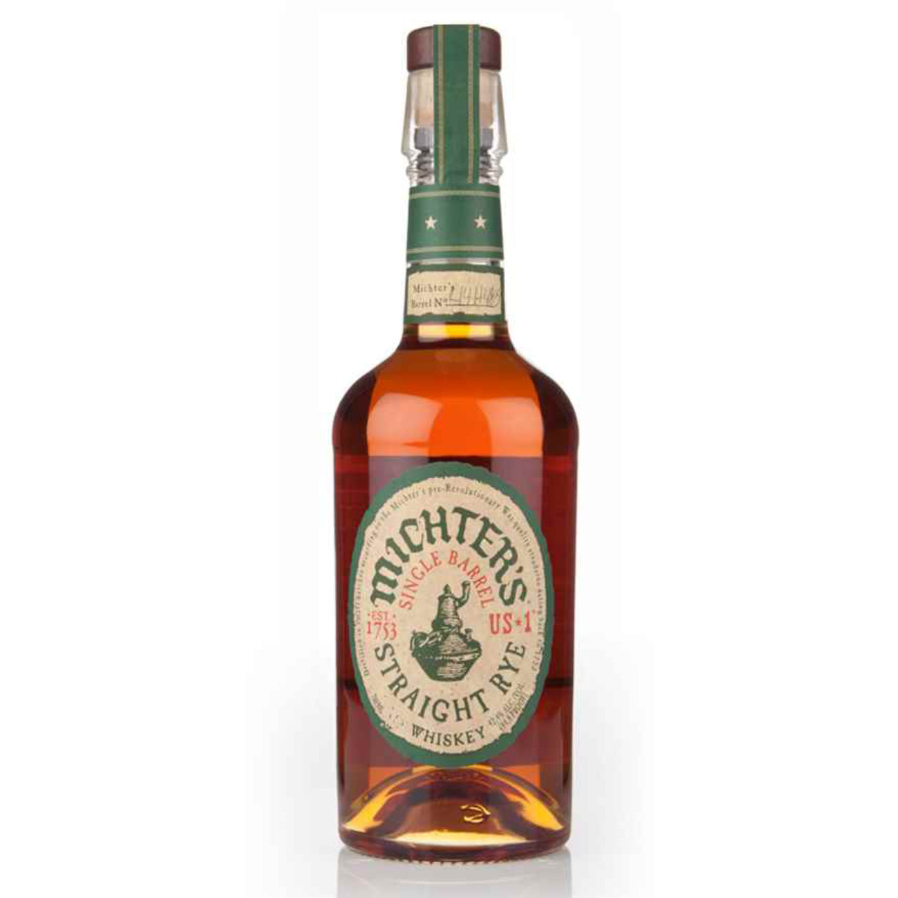 Michter's US 1 Sour Mash Whiskey bottle, United States