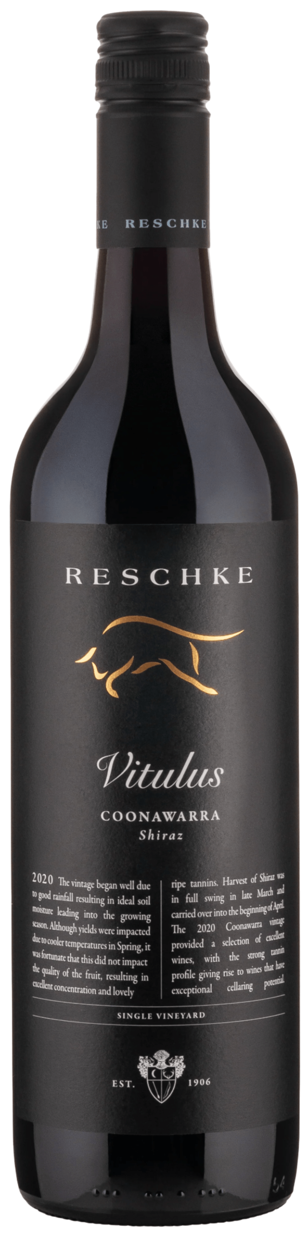 RESCHKE 2021 'VITULUS' SHIRAZ - Red Wine - Liquor Wine Cave