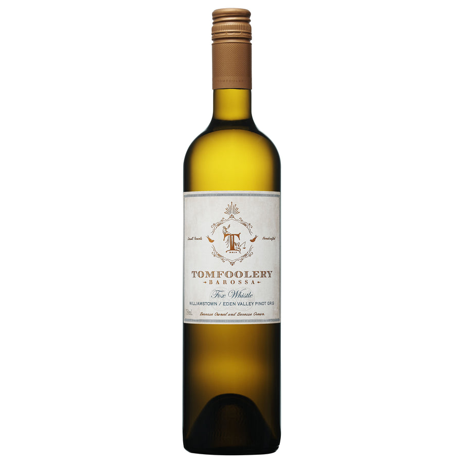 Tomfoolery Fox Whistle Pinot Gris 2025 bottle, Australia