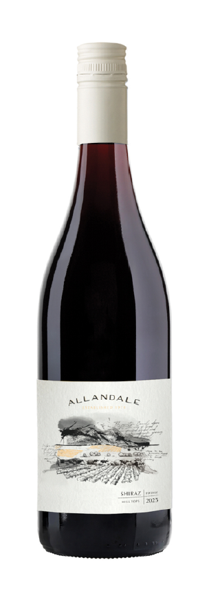 Allandale Shiraz 2025 750ml bottle
