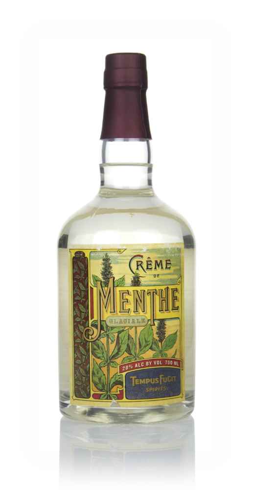 Tempus Fugit Creme de Menthe Blanche Liqueur bottle
