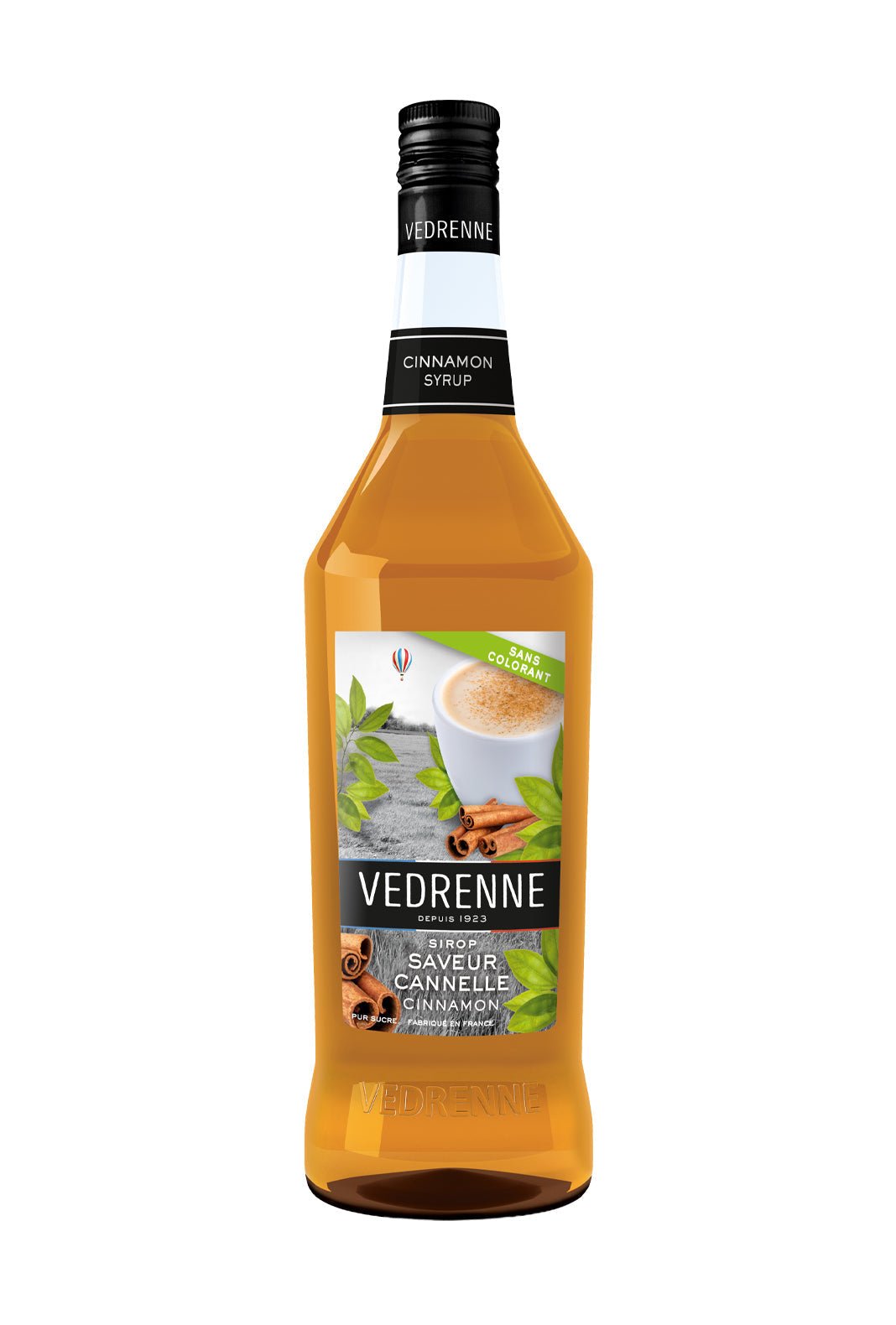 Vedrenne Cinnamon Syrup 1000ml - Syrup - Liquor Wine Cave