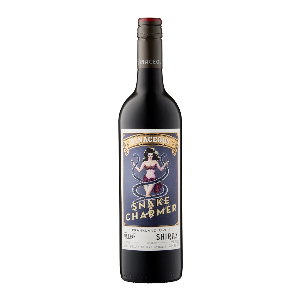 Vinaceous Snake Charmer Shiraz 2021 - Wine Australia Red - Liquor Wine Cave